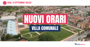 Nuovi Orari 3 ottobre 2022 Acerra