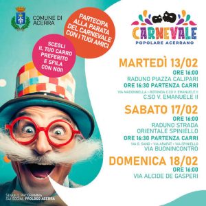 nuove date carnevale popolare aacerra