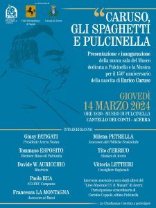 locandina evento acerra pulcinella museo